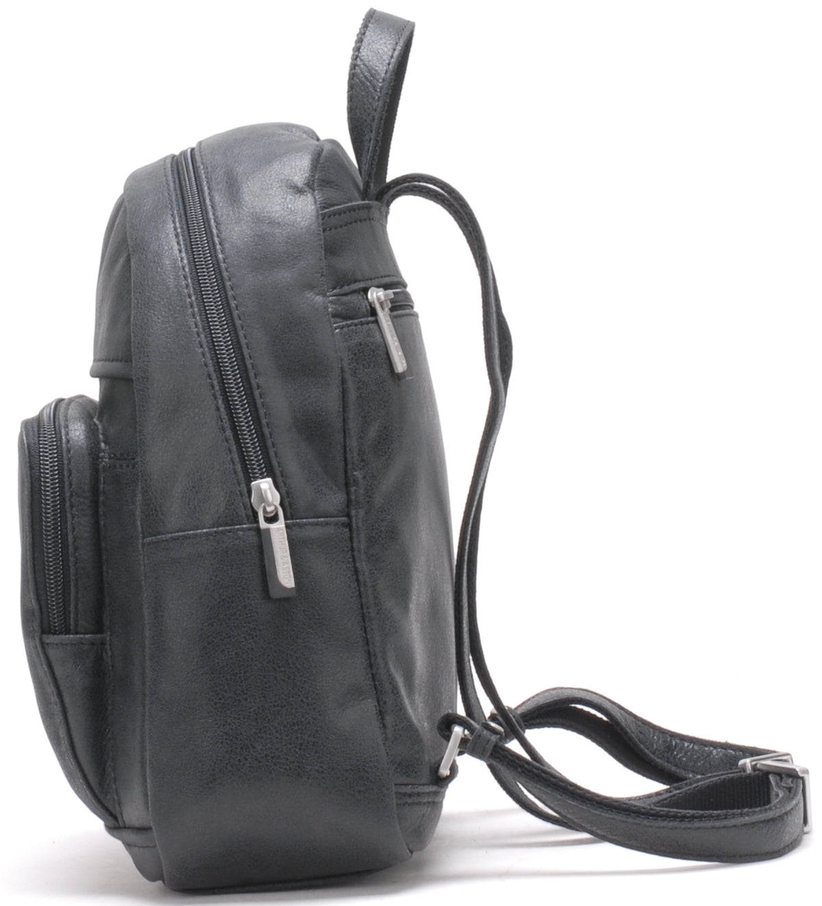 Small Cristiano cowhide leather backpack