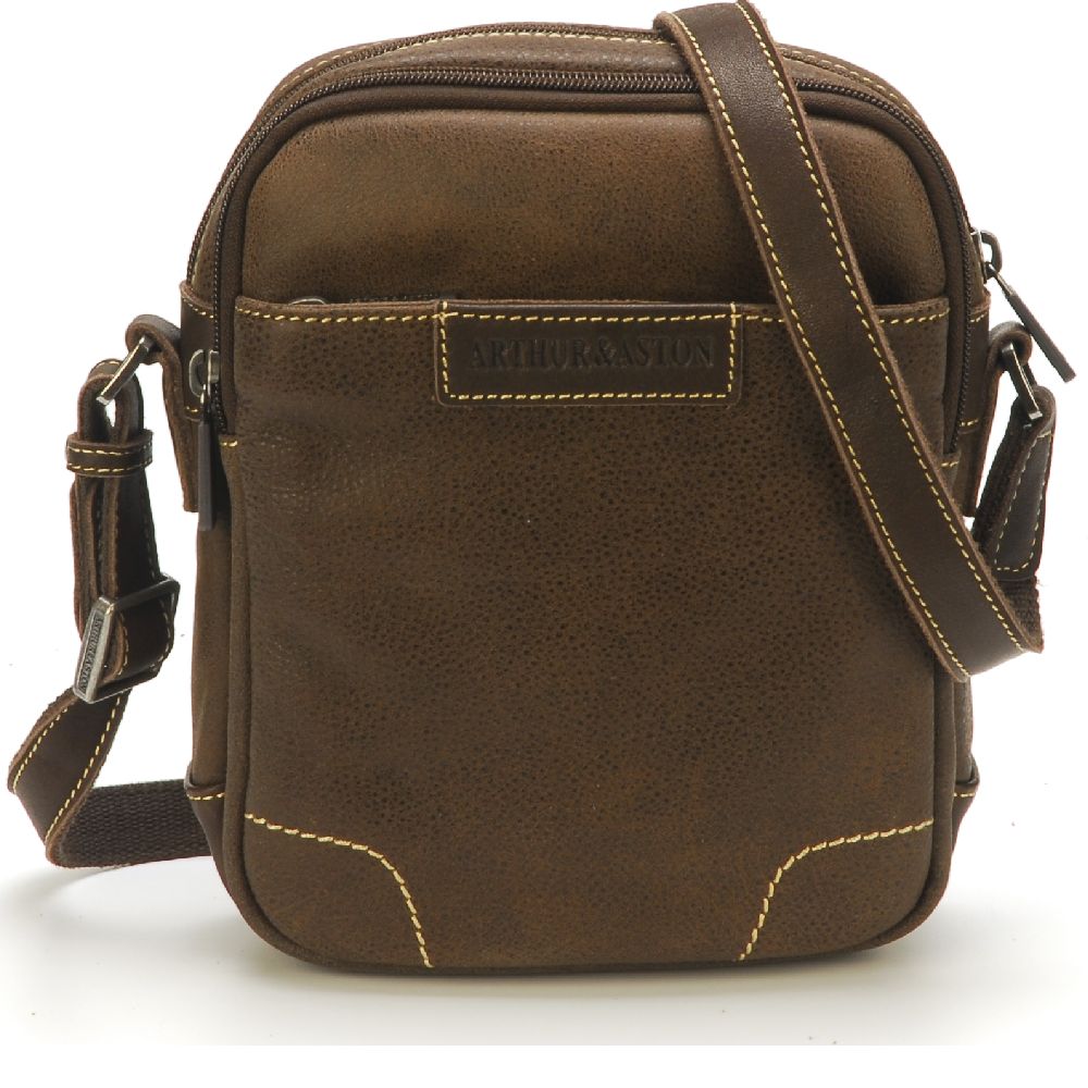 Marco leather crossbody bag