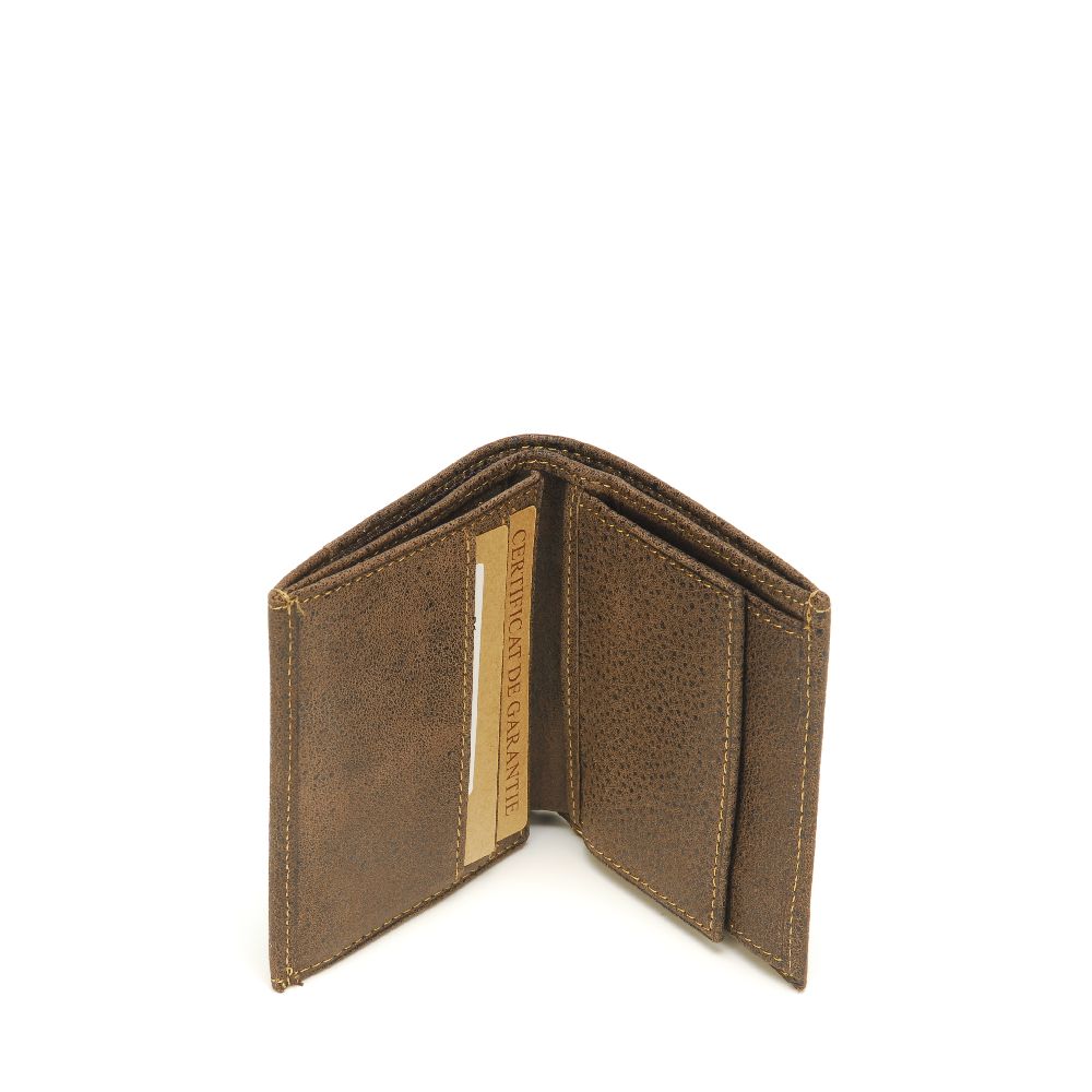 Porte-monnaie et cartes cuir Marco cuir