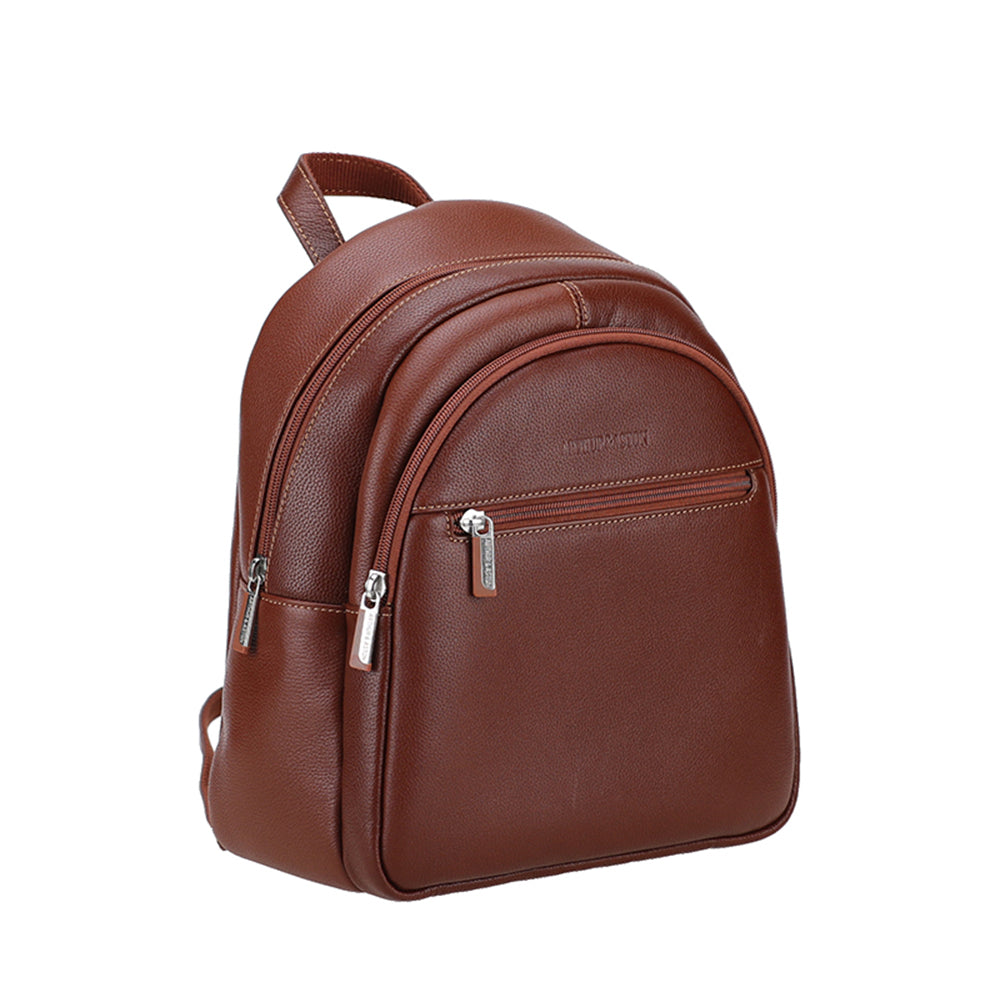 Dorian Small Leather Backpack