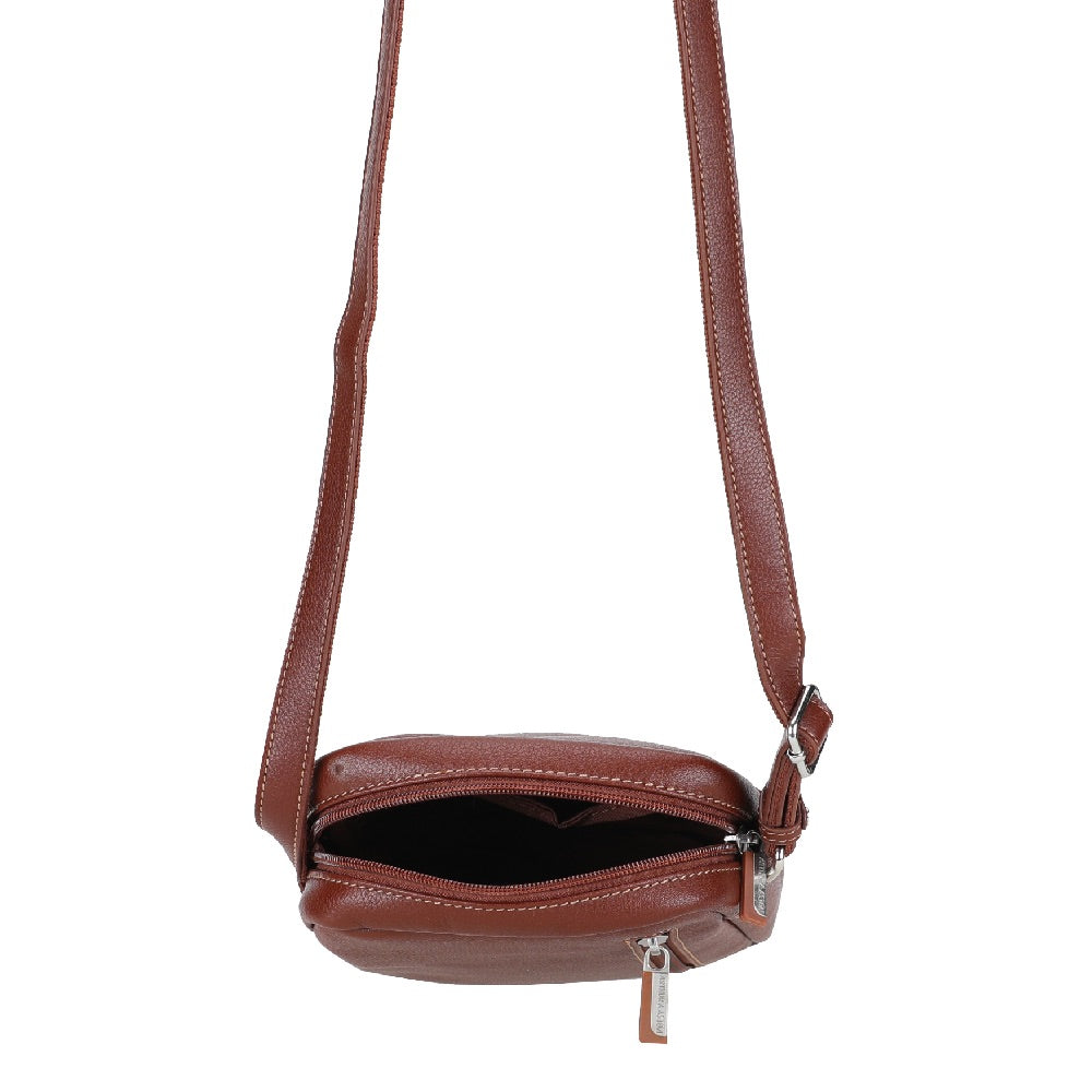 Sac travers petit modèle cuir Dorian
