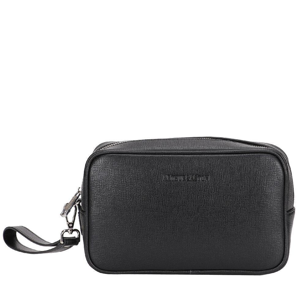 Nelson split leather toiletry bag