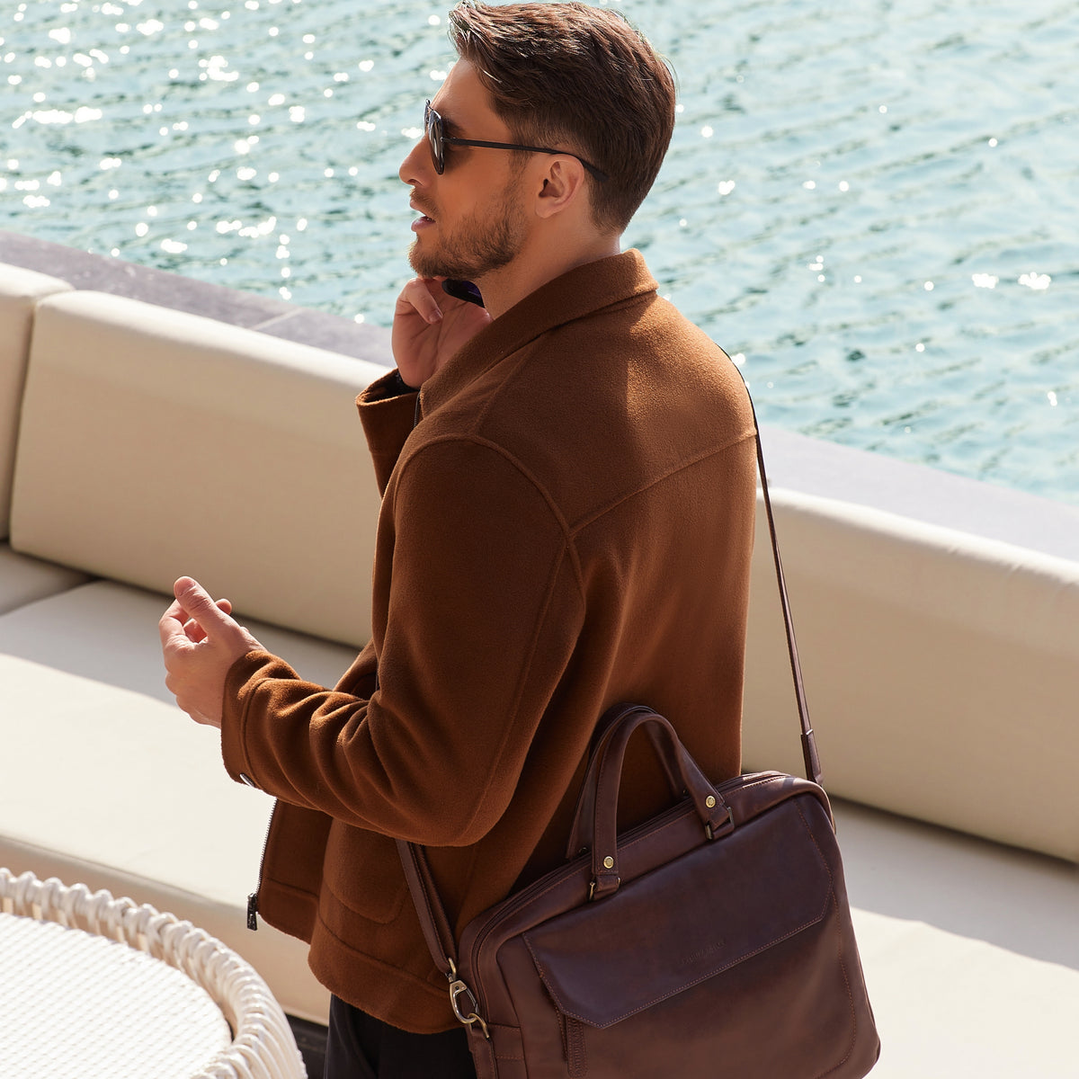 Porte-document Cuir Martin