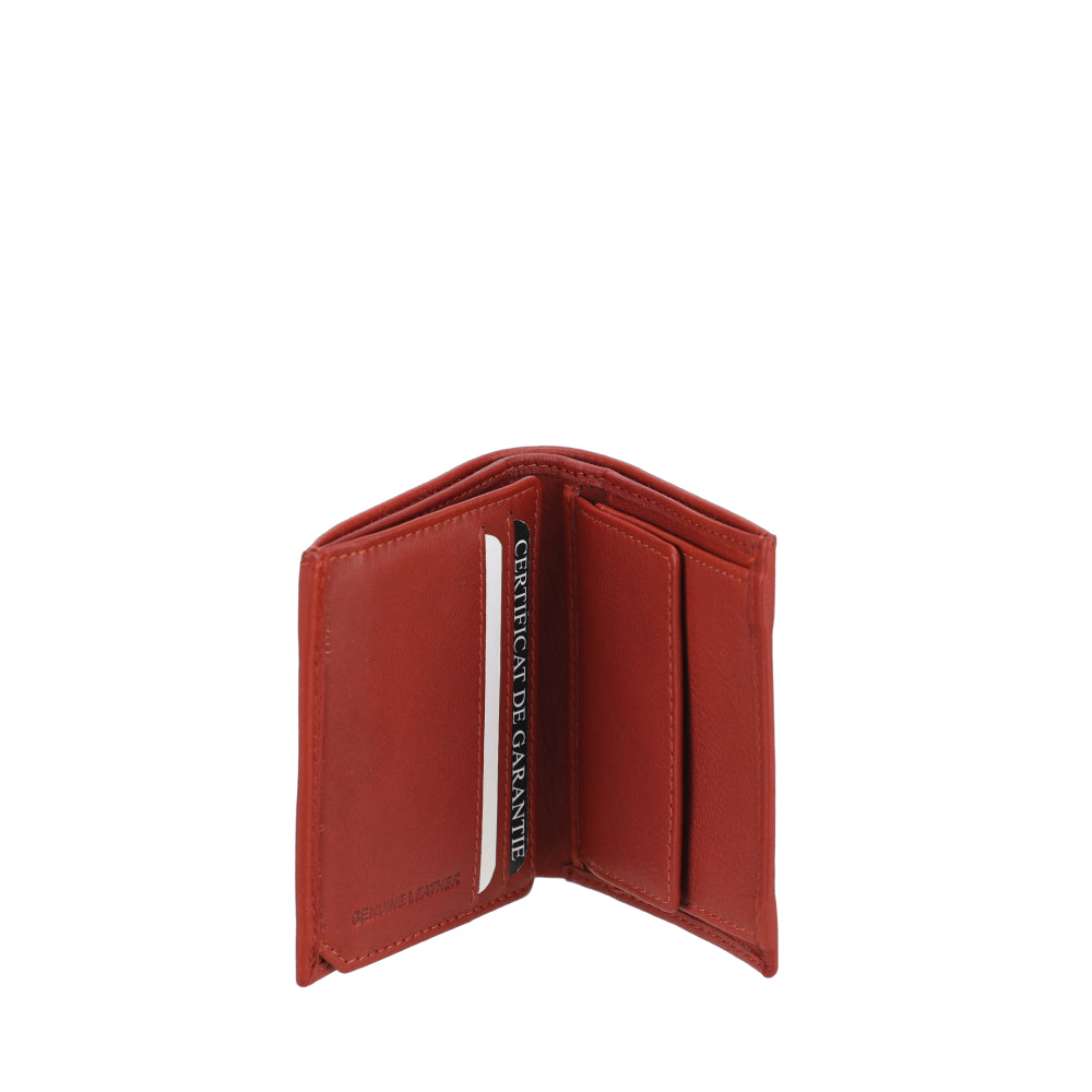 Terry Leather Wallet and Card Holder