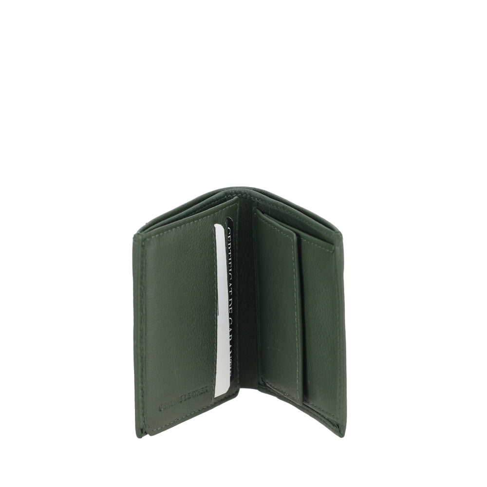 Terry Leather Wallet and Card Holder