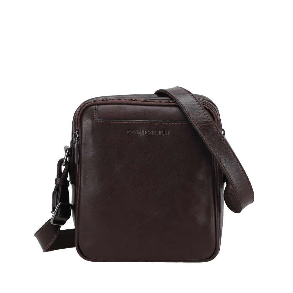 Sac travers L Léon Cuir