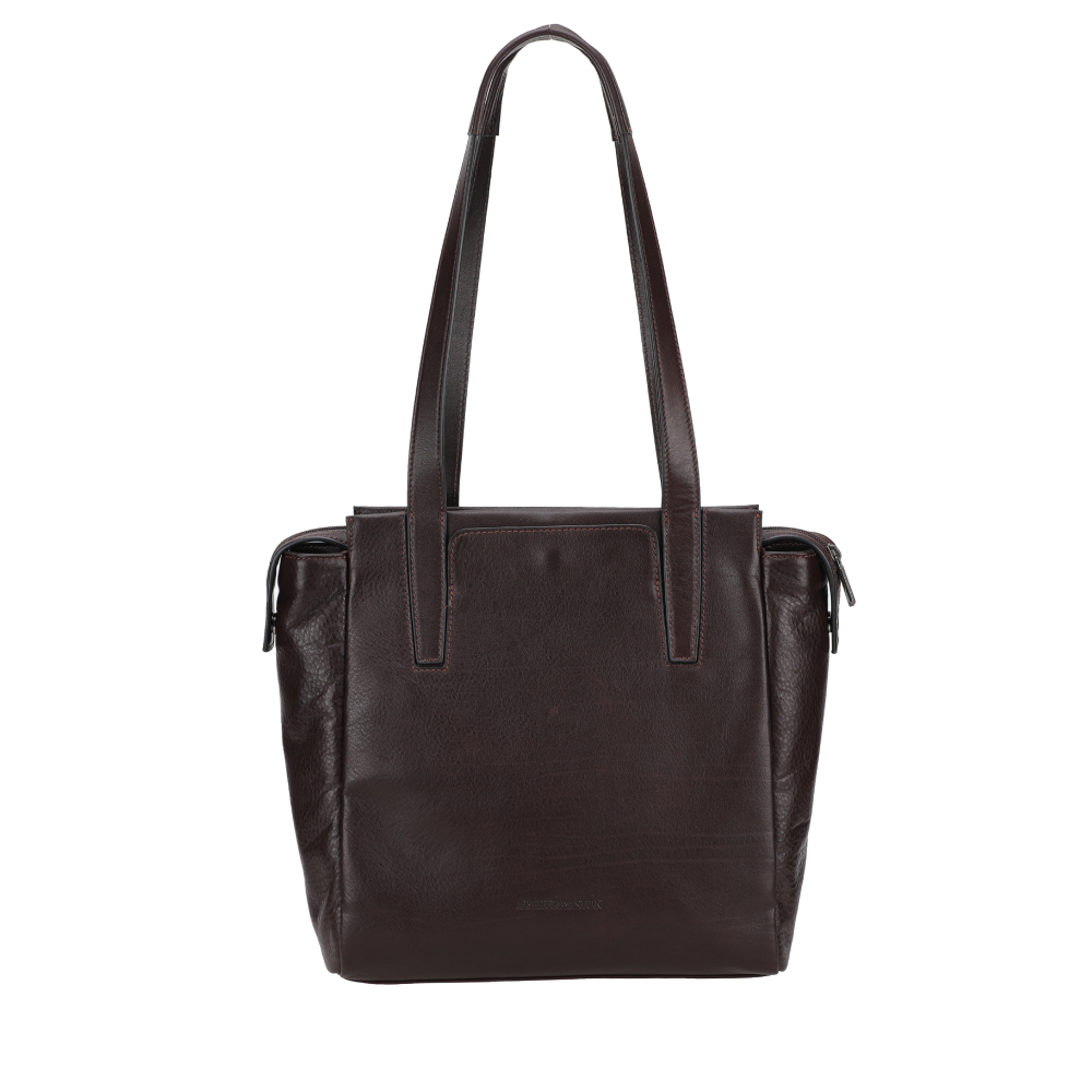Sac porté-épaule M Léon cuir