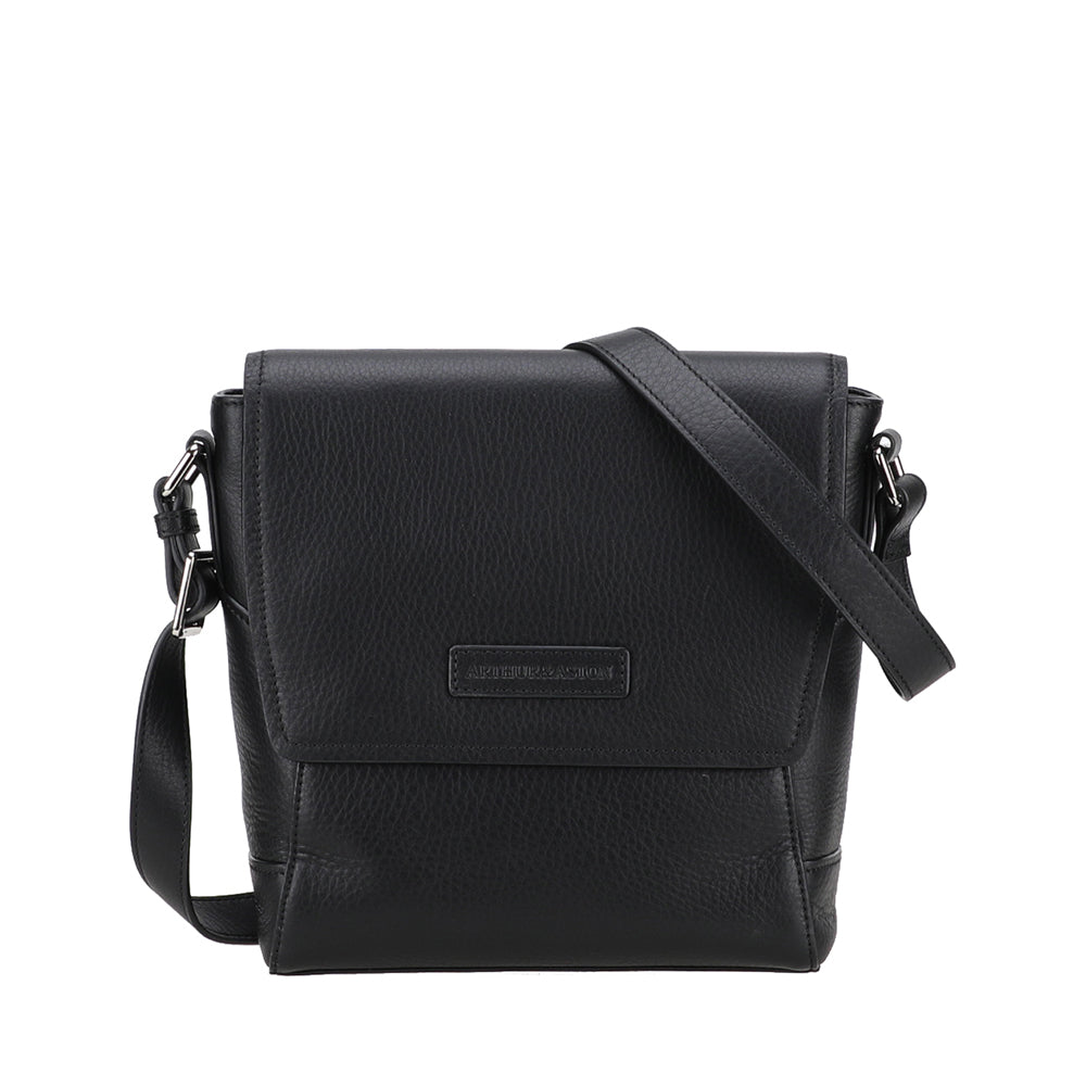 Sac travers à rabat en cuir José