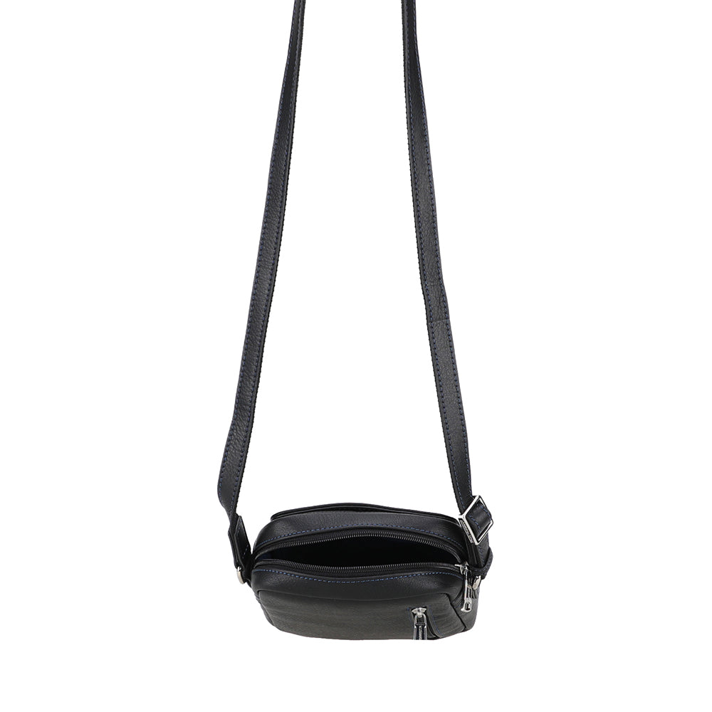 Small Leather Angel Crossbody Bag