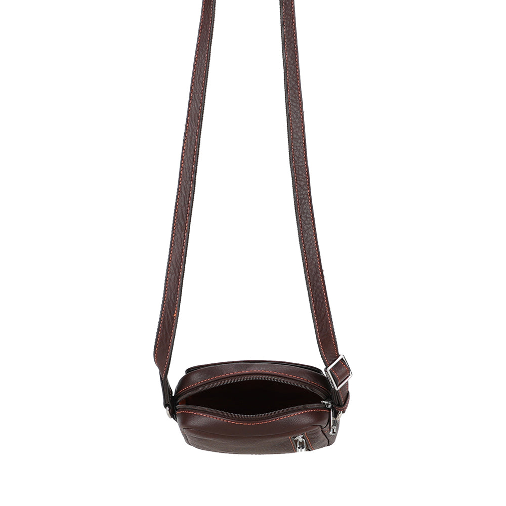 Small Leather Angel Crossbody Bag