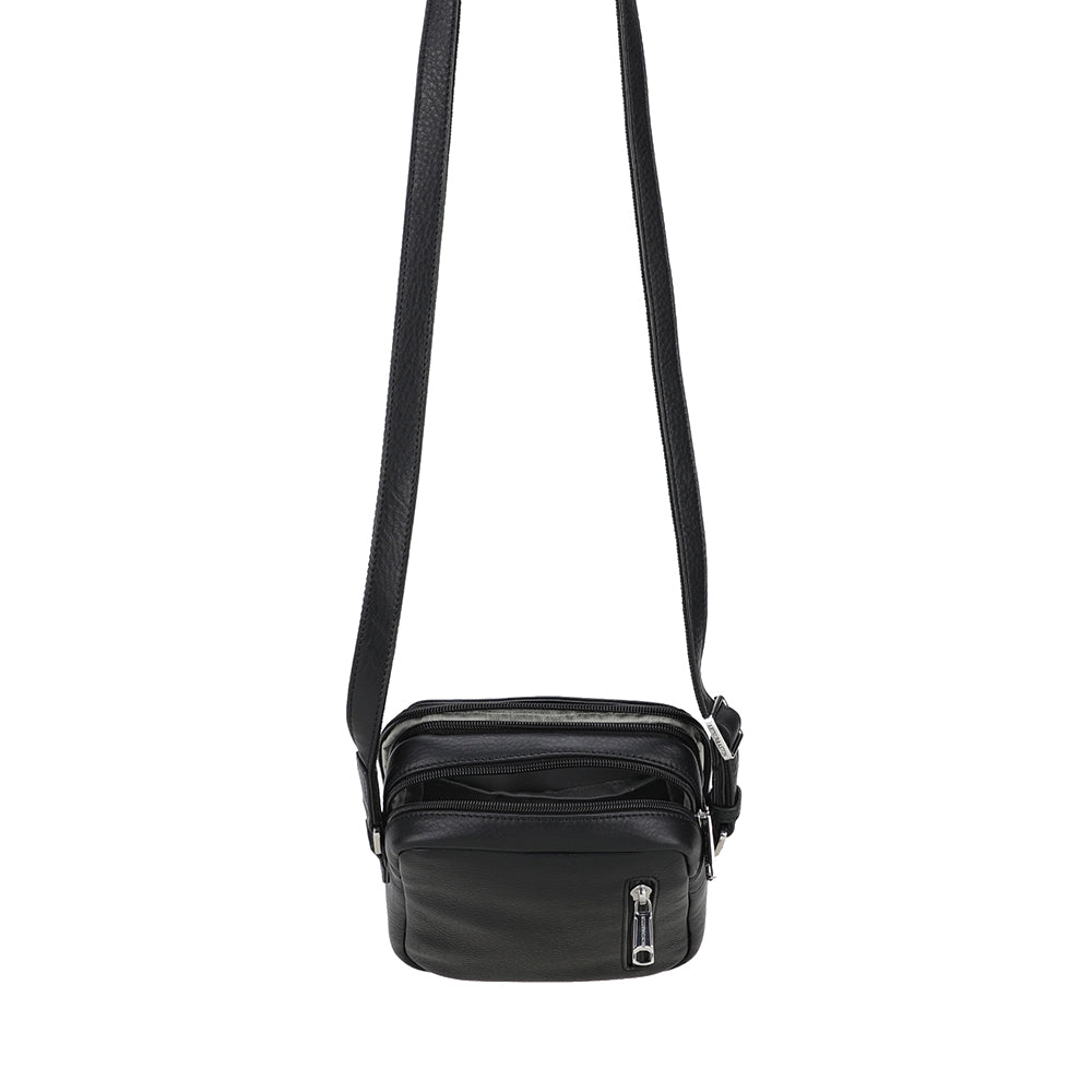 Moyen Sac Travers Ange Cuir