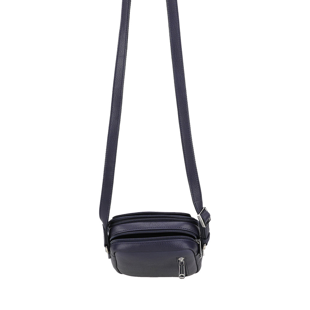 Moyen Sac Travers Ange Cuir