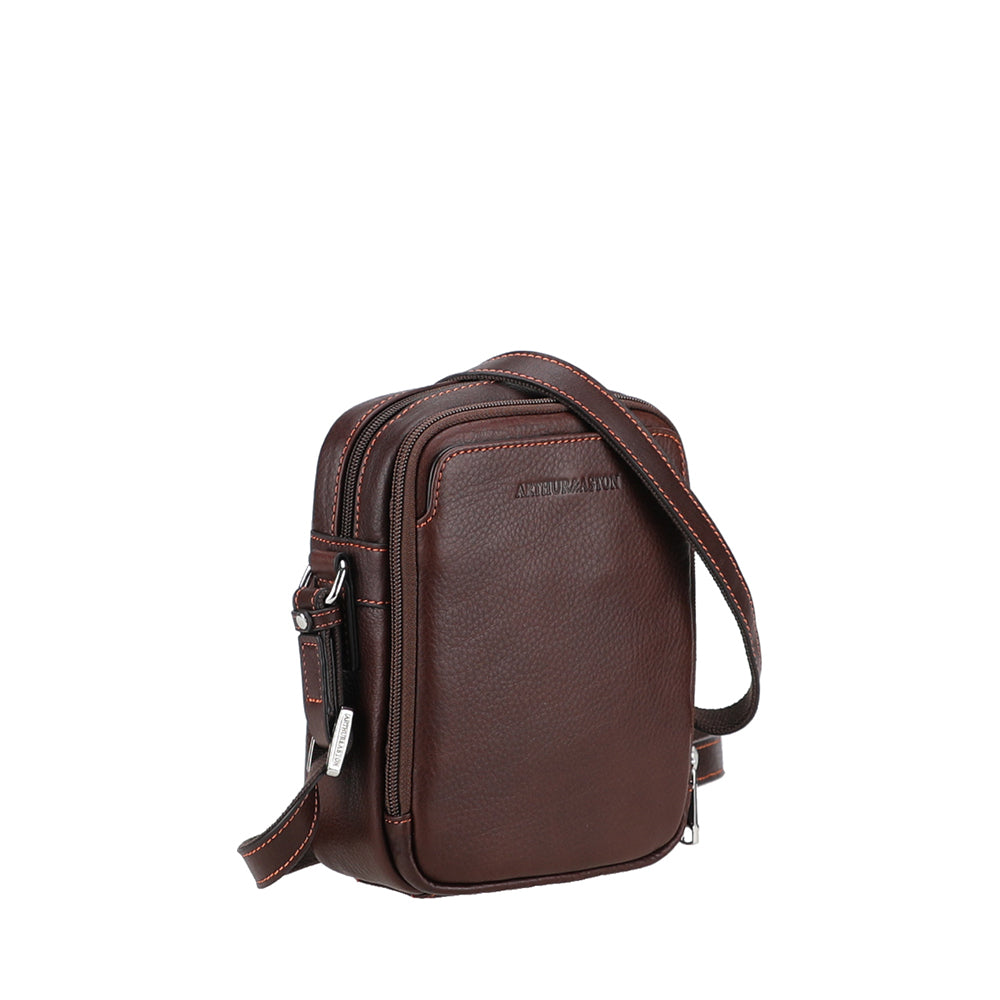 Moyen Sac Travers Ange Cuir