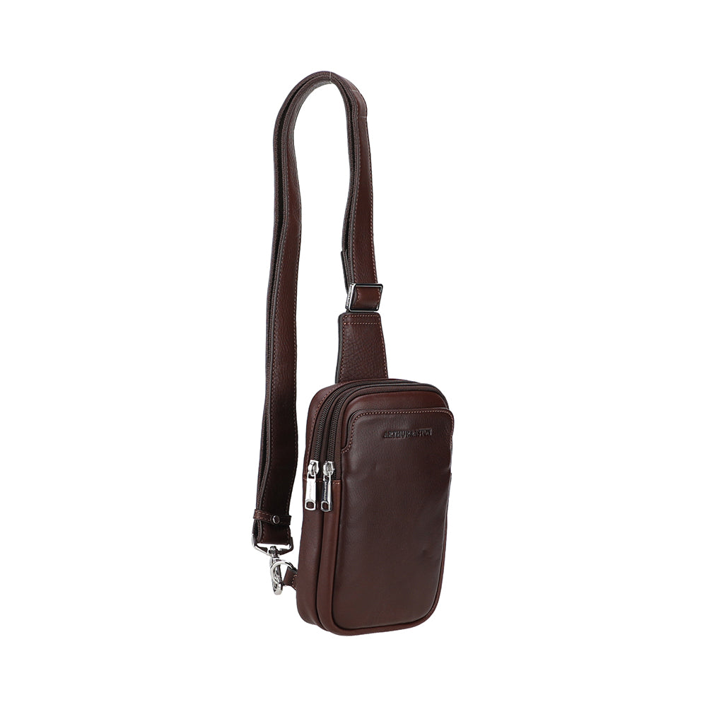 Moyen body bag Ange Cuir