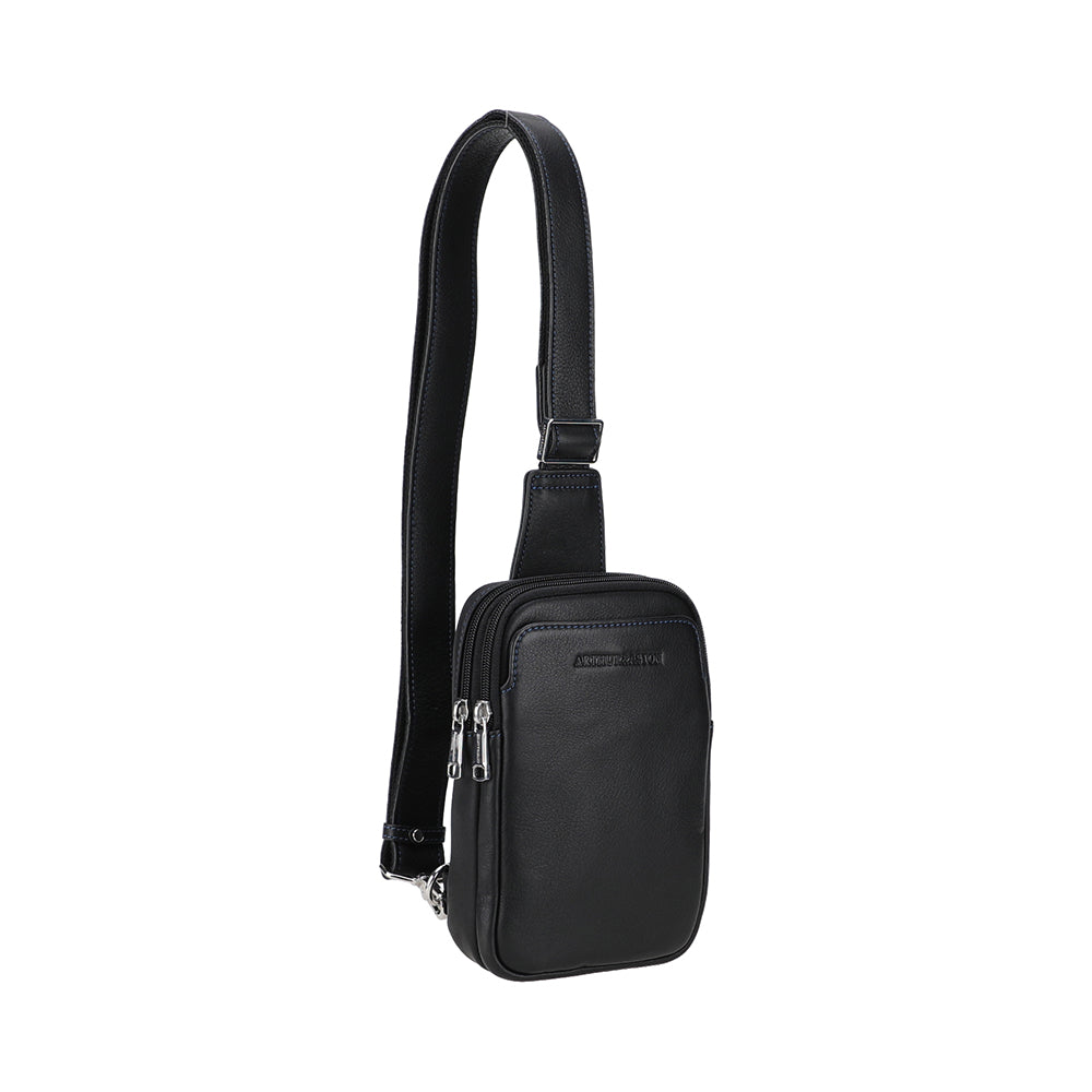 Moyen body bag Ange Cuir
