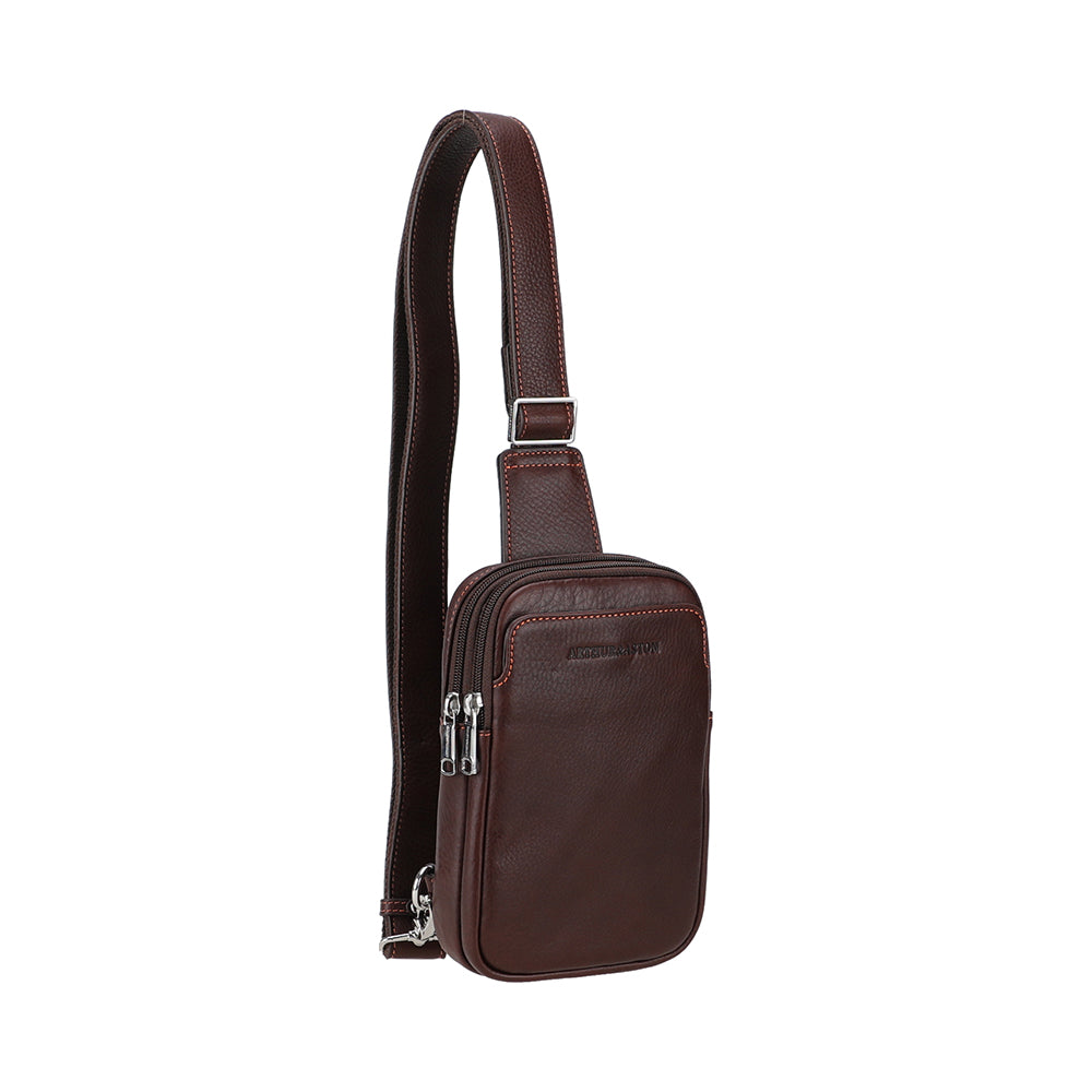 Moyen body bag Ange Cuir