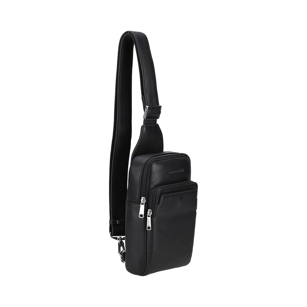 Grand body bag Ange Cuir