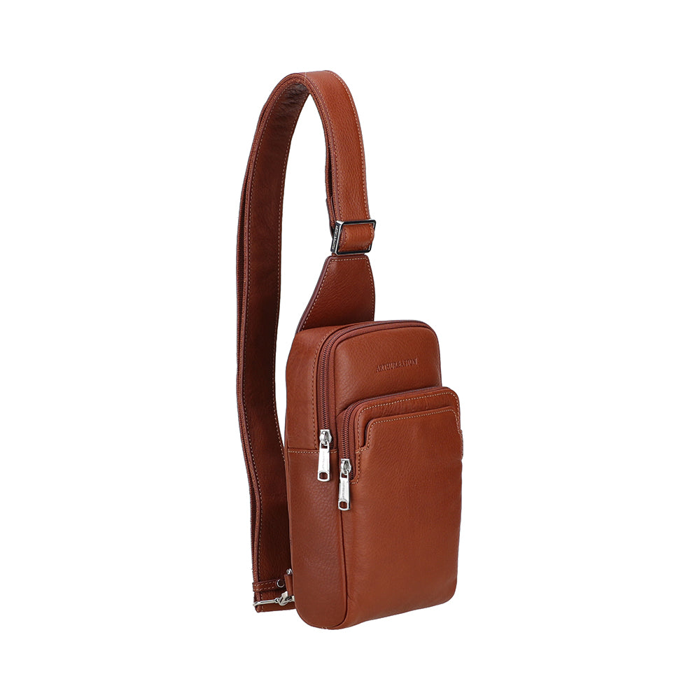 Grand body bag Ange Cuir