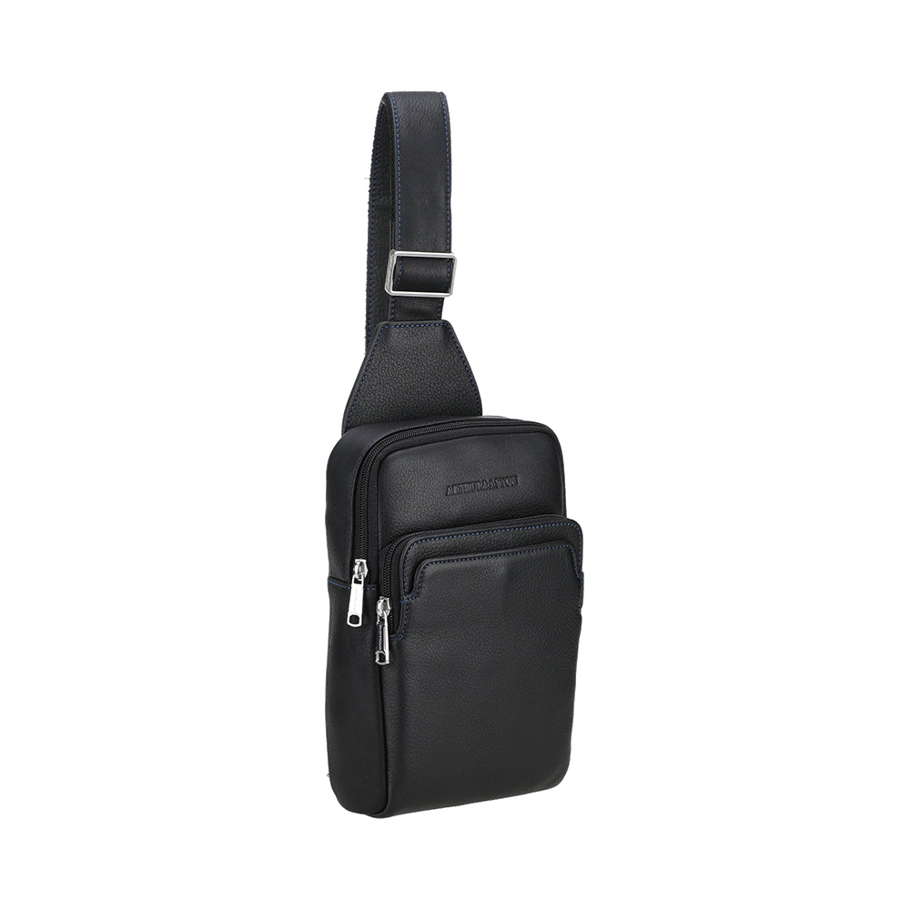 Grand body bag Ange Cuir
