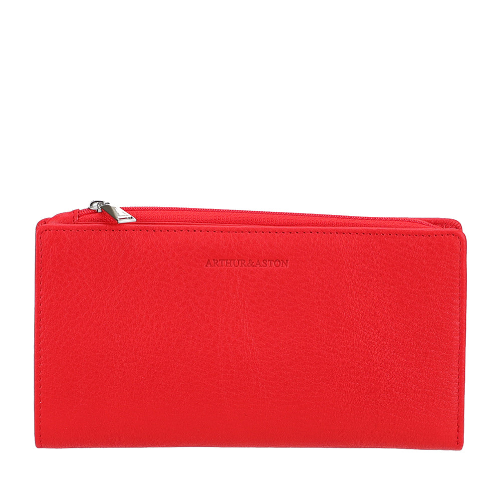 Portefeuille cuir grand modèle Ange