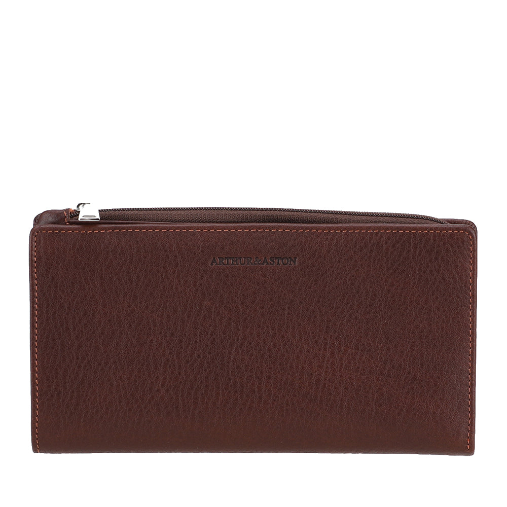 Portefeuille cuir grand modèle Ange