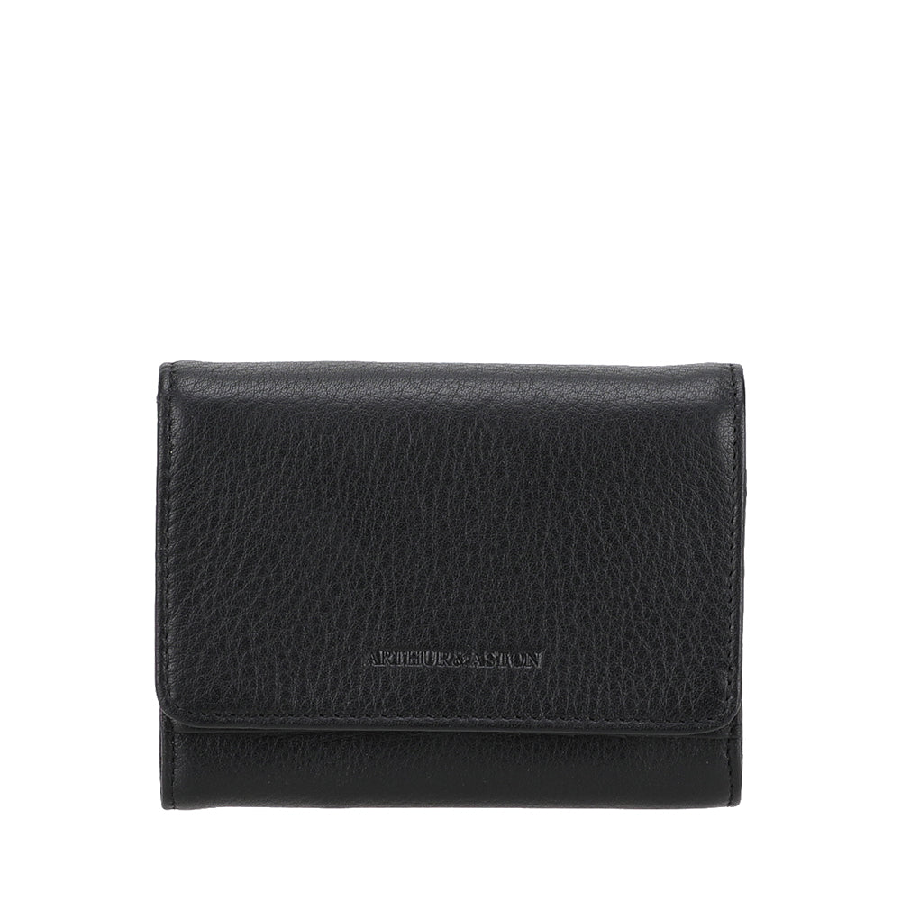 Porte-monnaie et cartes en cuir Ange