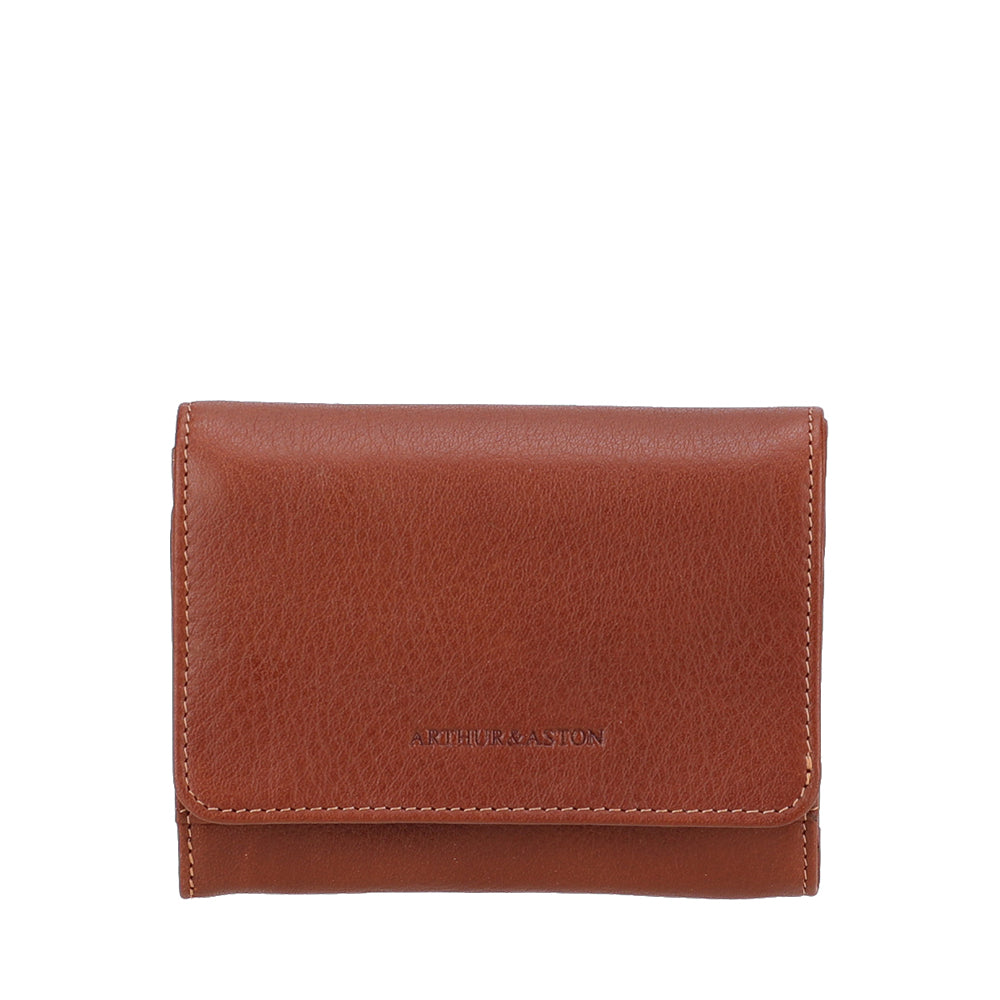 Porte-monnaie et cartes en cuir Ange