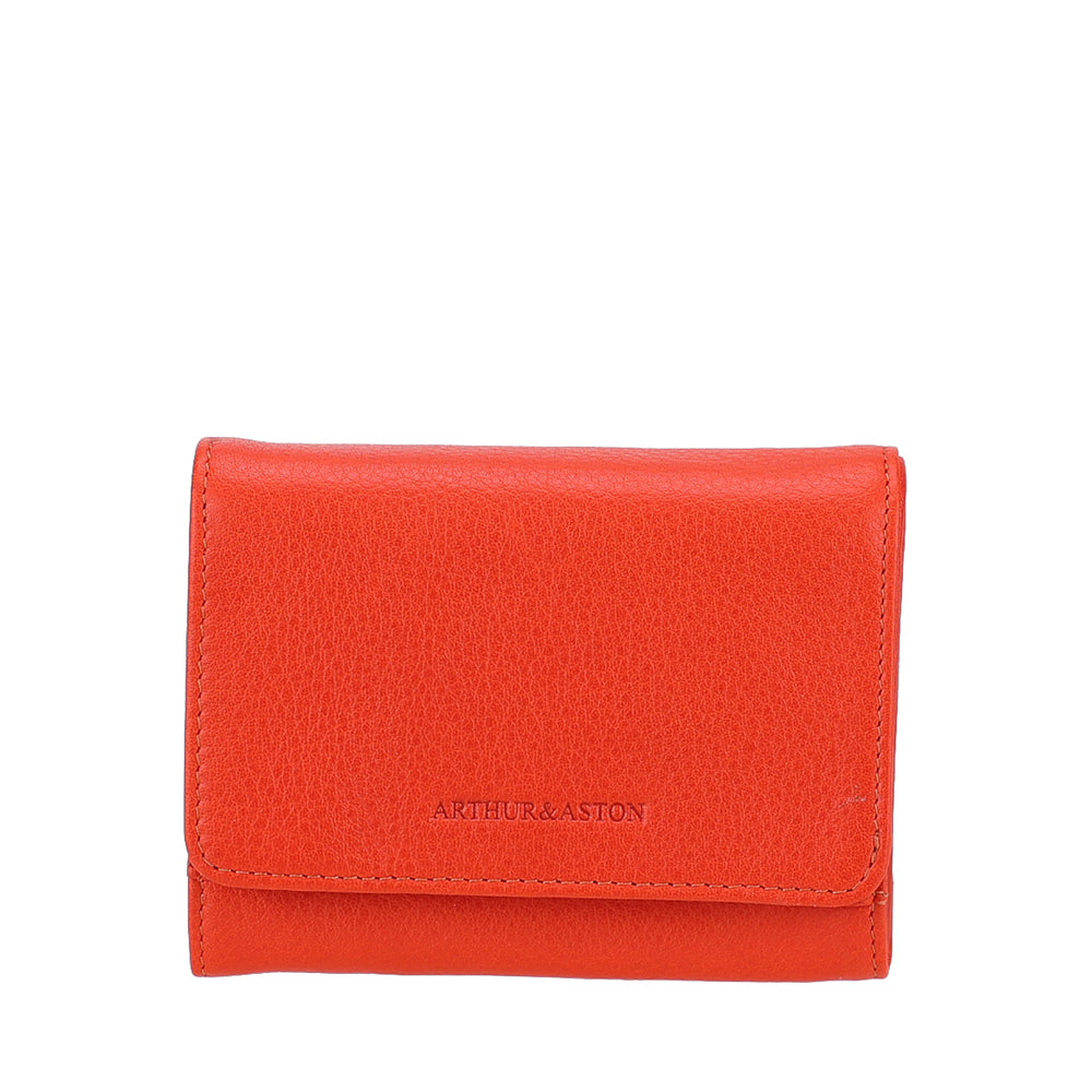 Porte-monnaie et cartes en cuir Ange