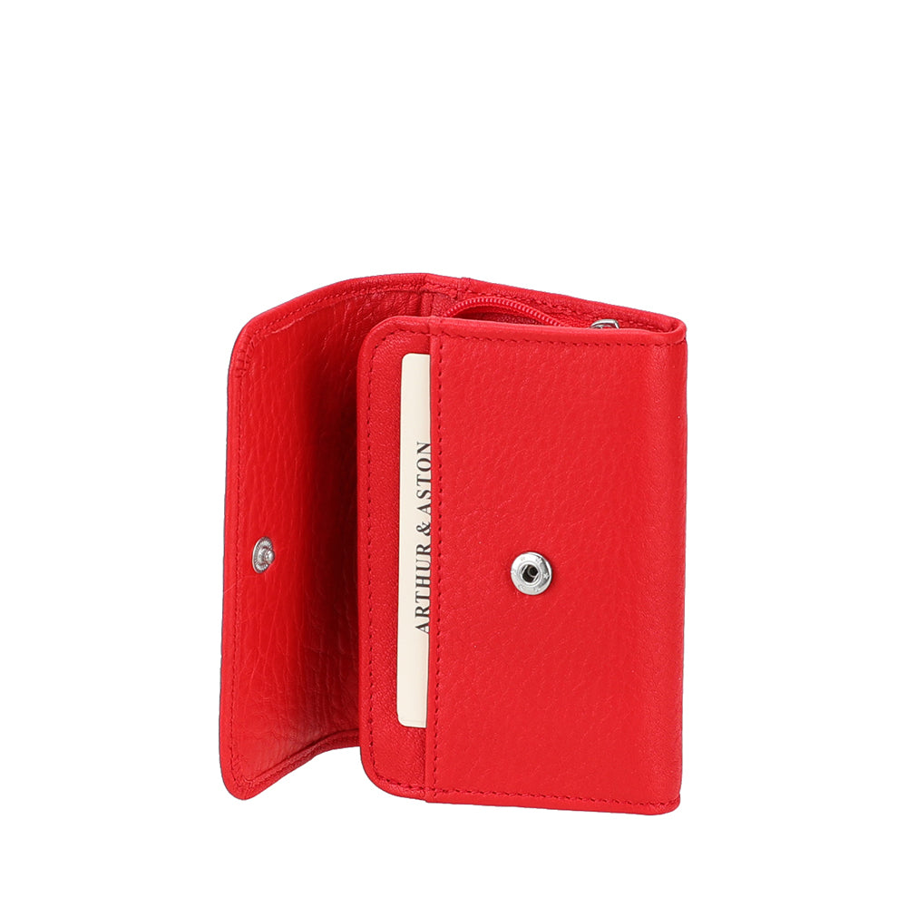 Petit Porte-monnaie pression Ange en cuir