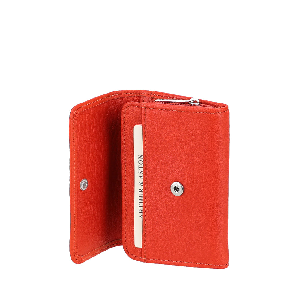 Petit Porte-monnaie pression Ange en cuir