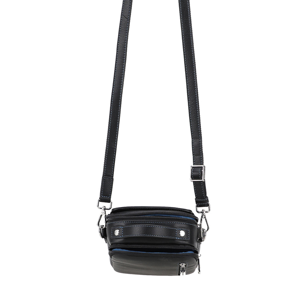 Petite Sacoche Ange Cuir