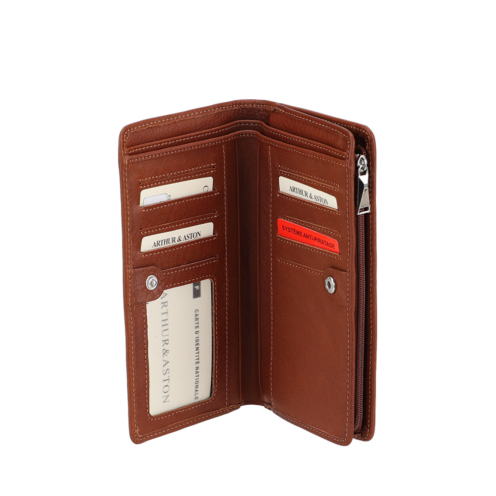 Grand Portefeuille Ange en cuir
