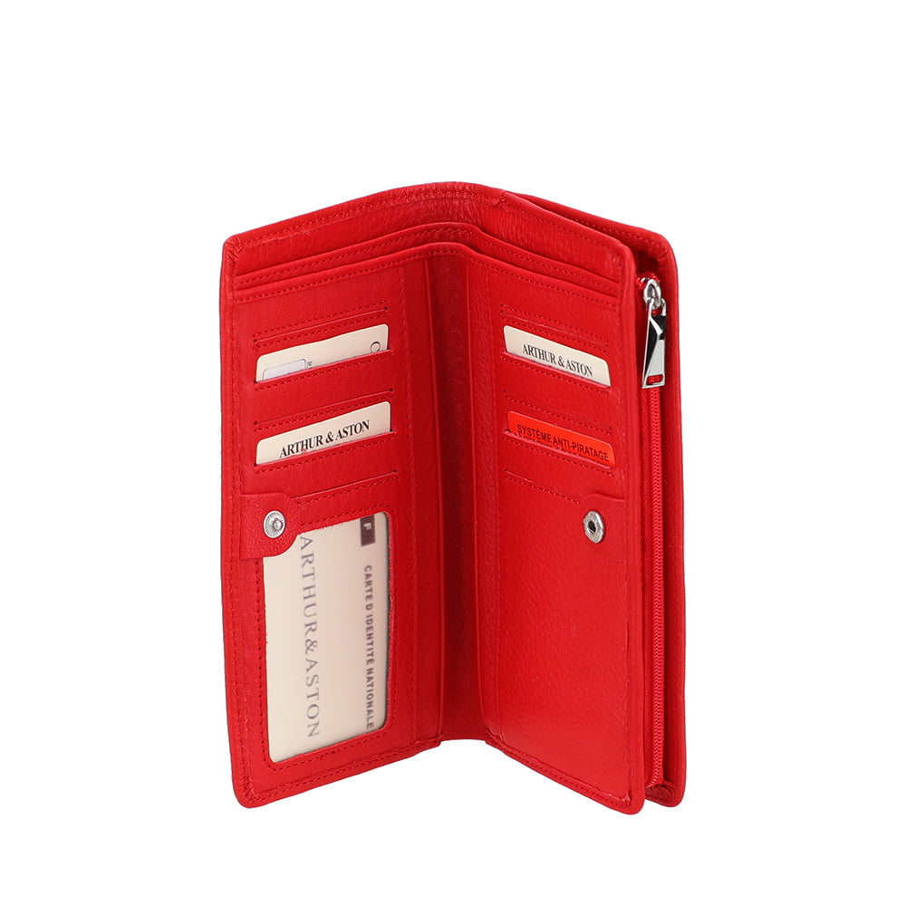 Grand Portefeuille Ange en cuir