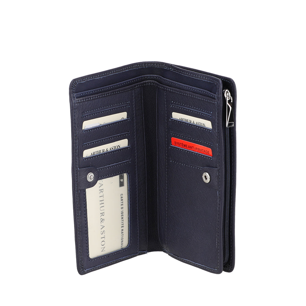 Grand Portefeuille Ange en cuir