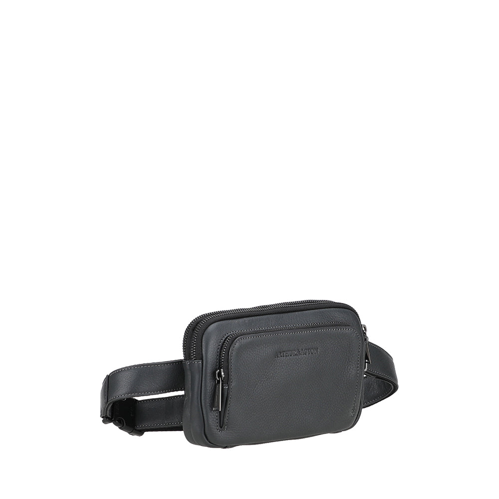 Sac banane extra plate en cuir Nairo