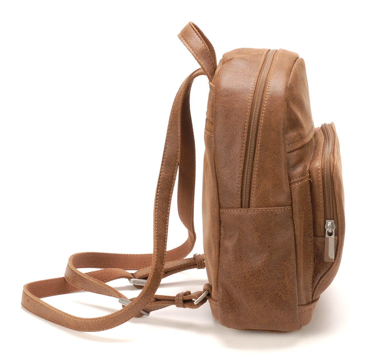 Small Cristiano cowhide leather backpack