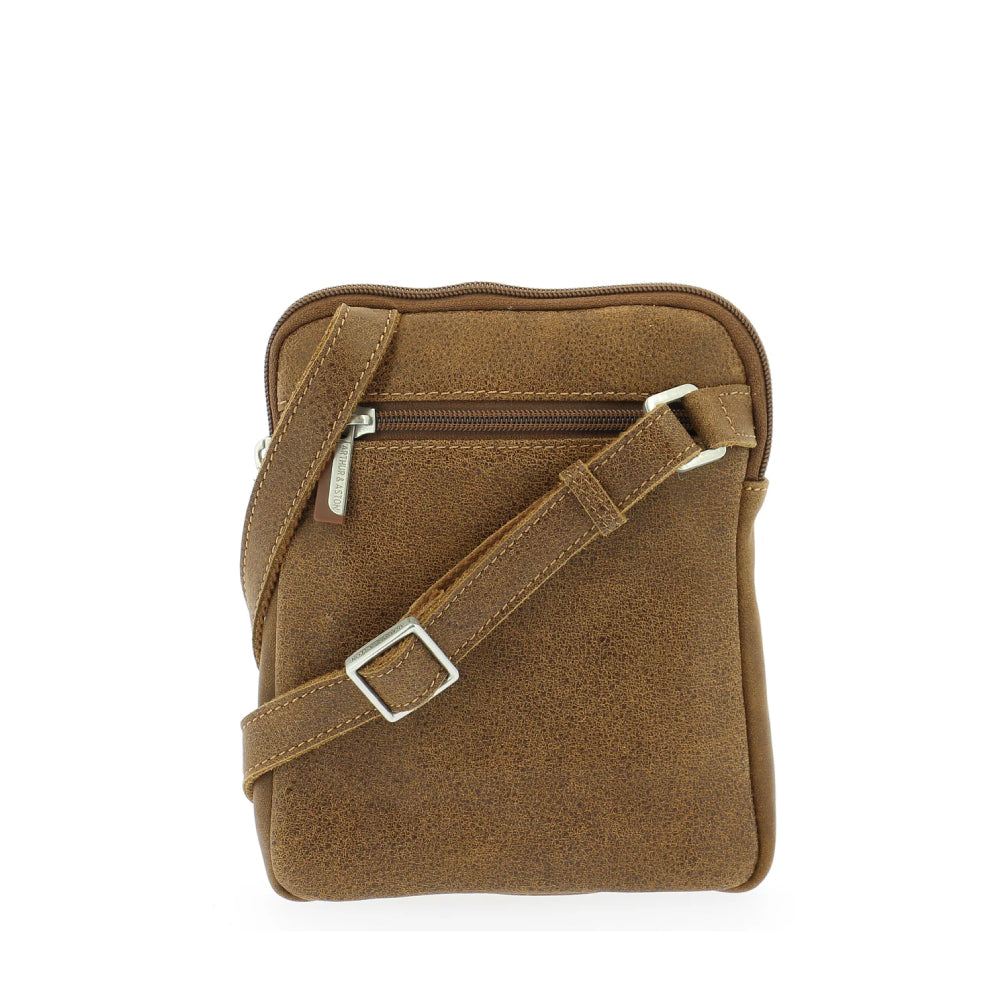Sacoche holster Cristiano cuir destroy