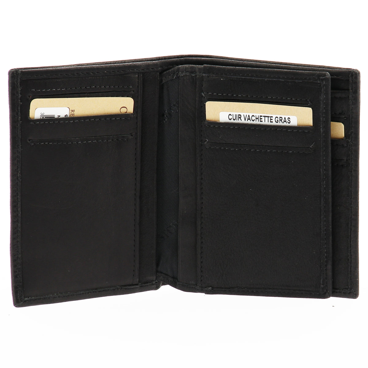 Louis oiled leather wallet