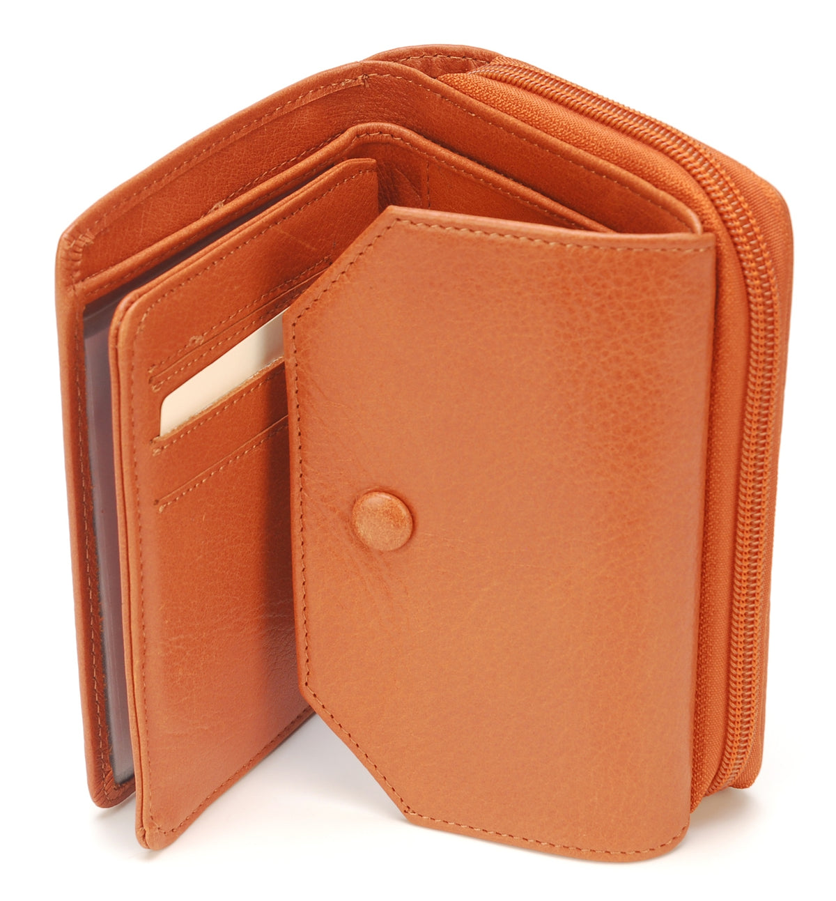 Portefeuille Juliette en cuir de buffle