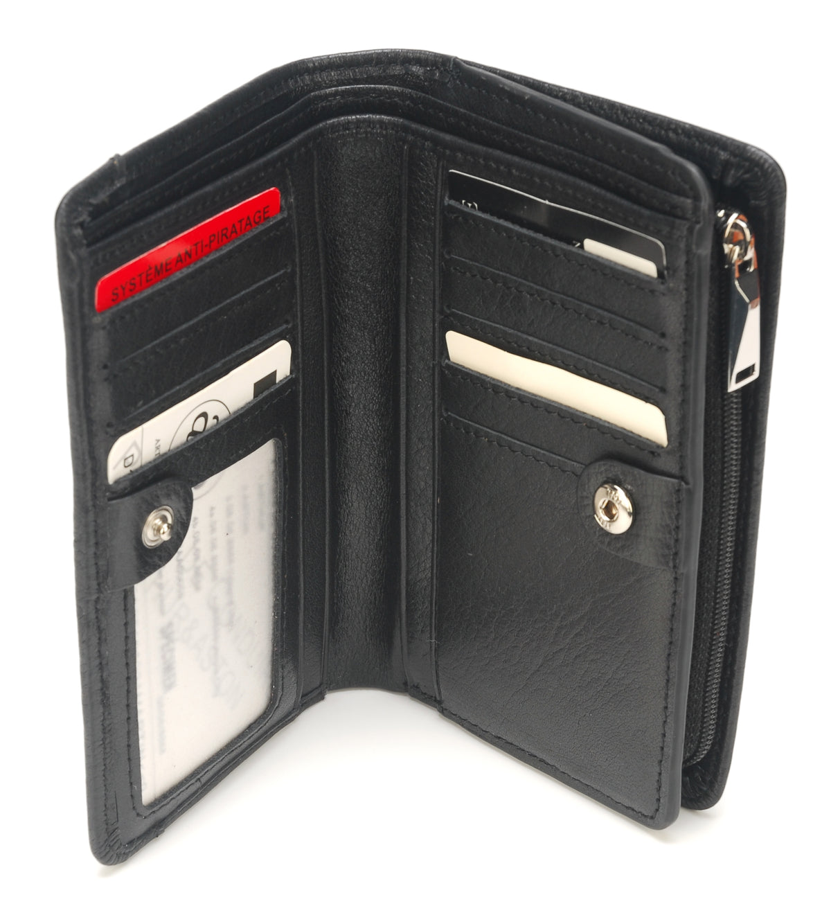Juliette wallet in buffalo leather