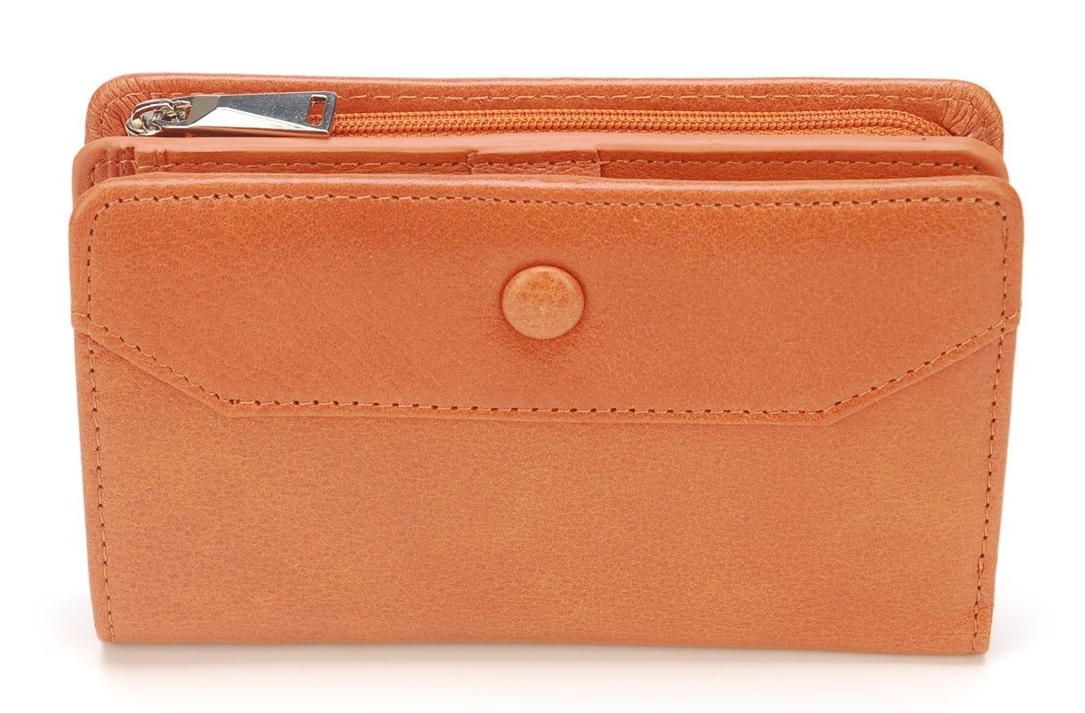 Juliette wallet in buffalo leather