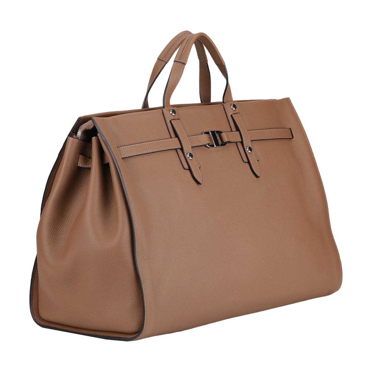 Daphne leather travel bag