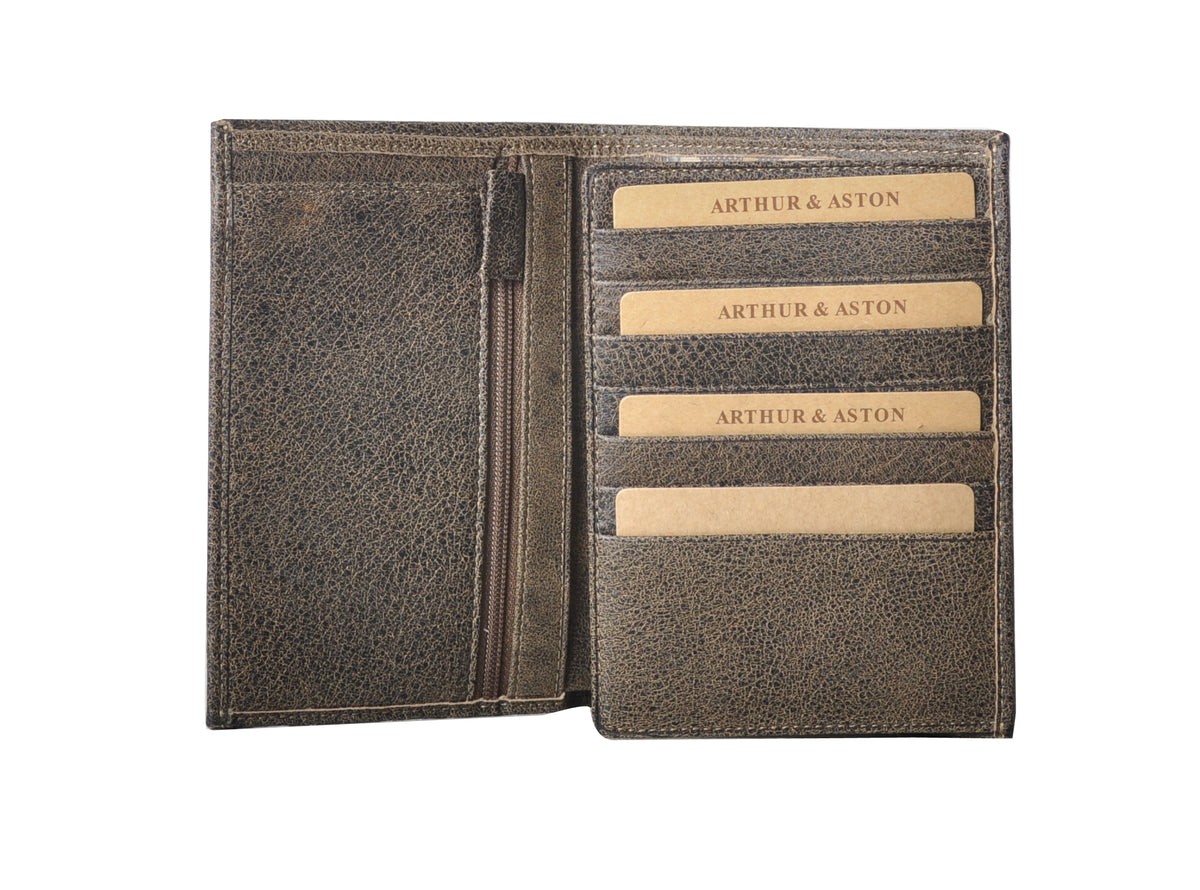 Cristiano destroyed leather wallet
