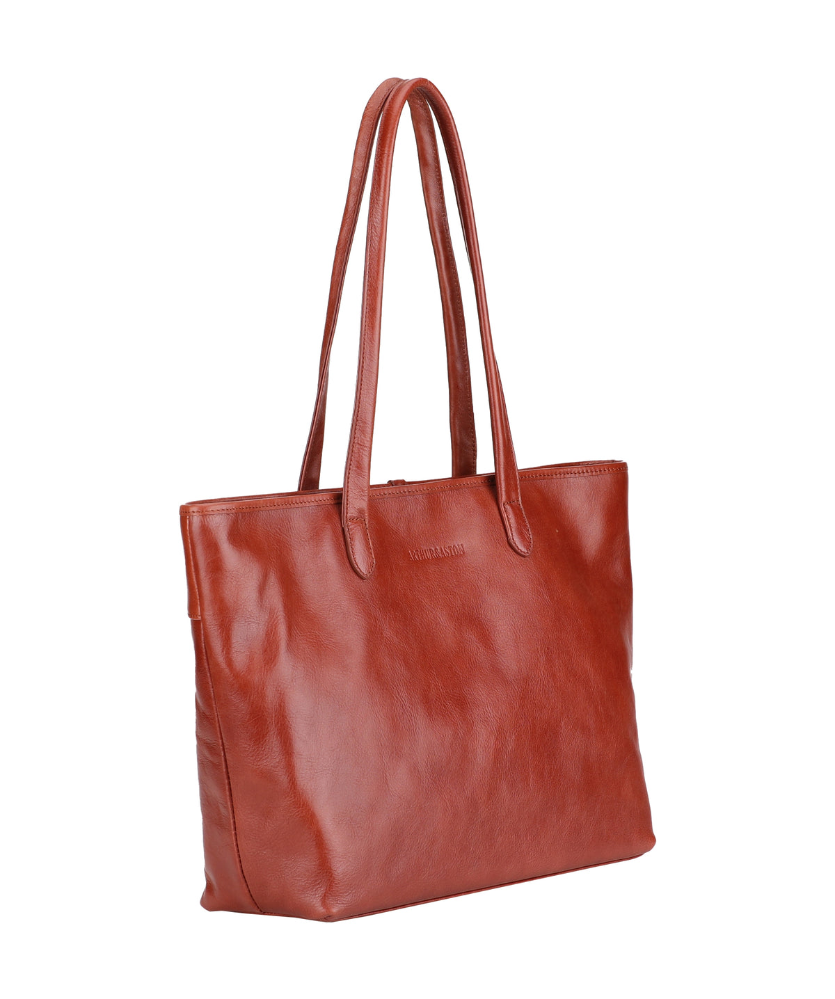 Large Edith leather shopping bag