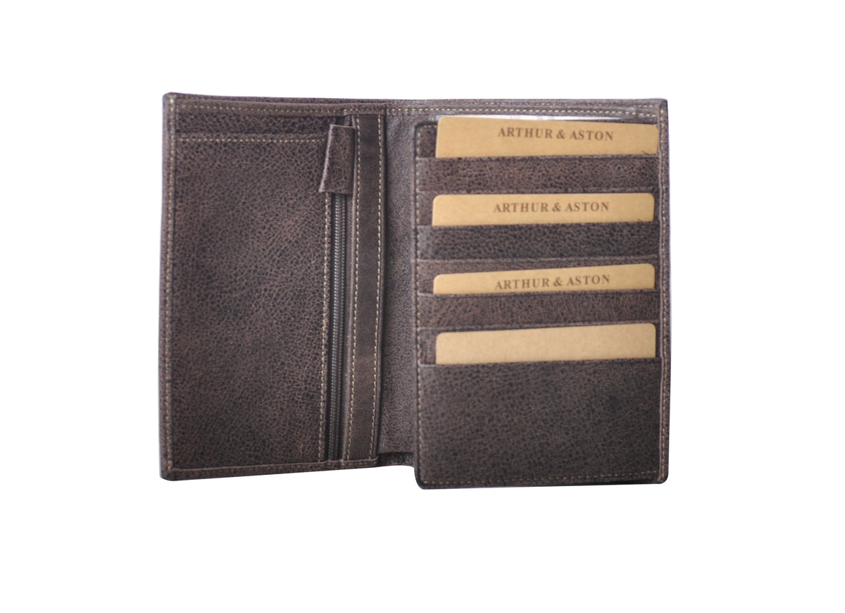 Cristiano destroyed leather wallet