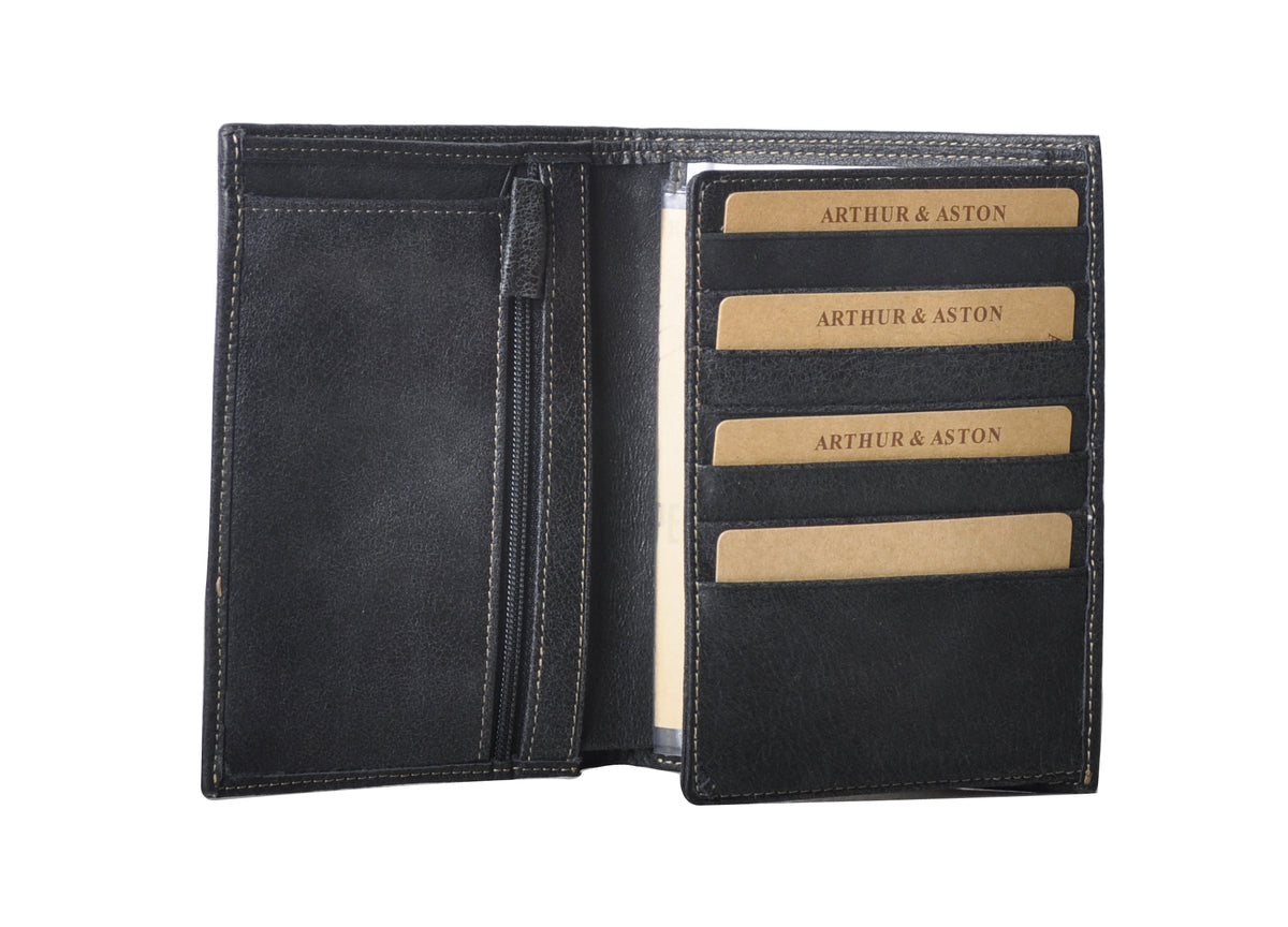 Cristiano destroyed leather wallet
