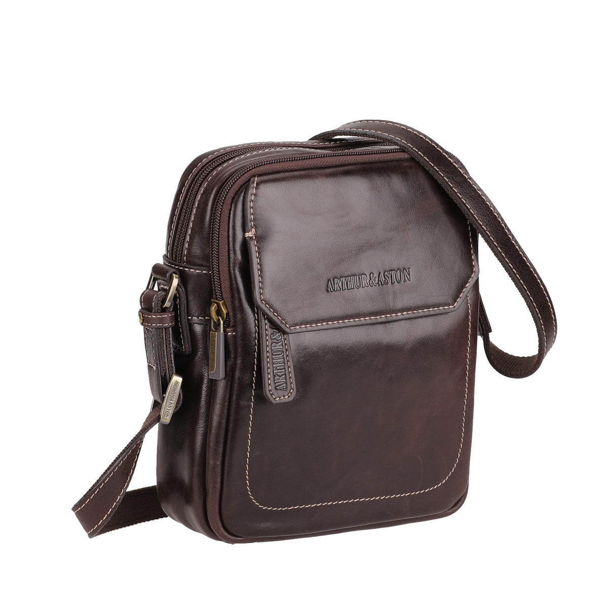 Martin Leather L Crossbody Bag