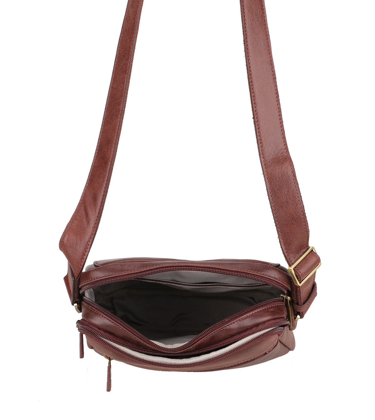 Martin Leather XL Crossbody Bag