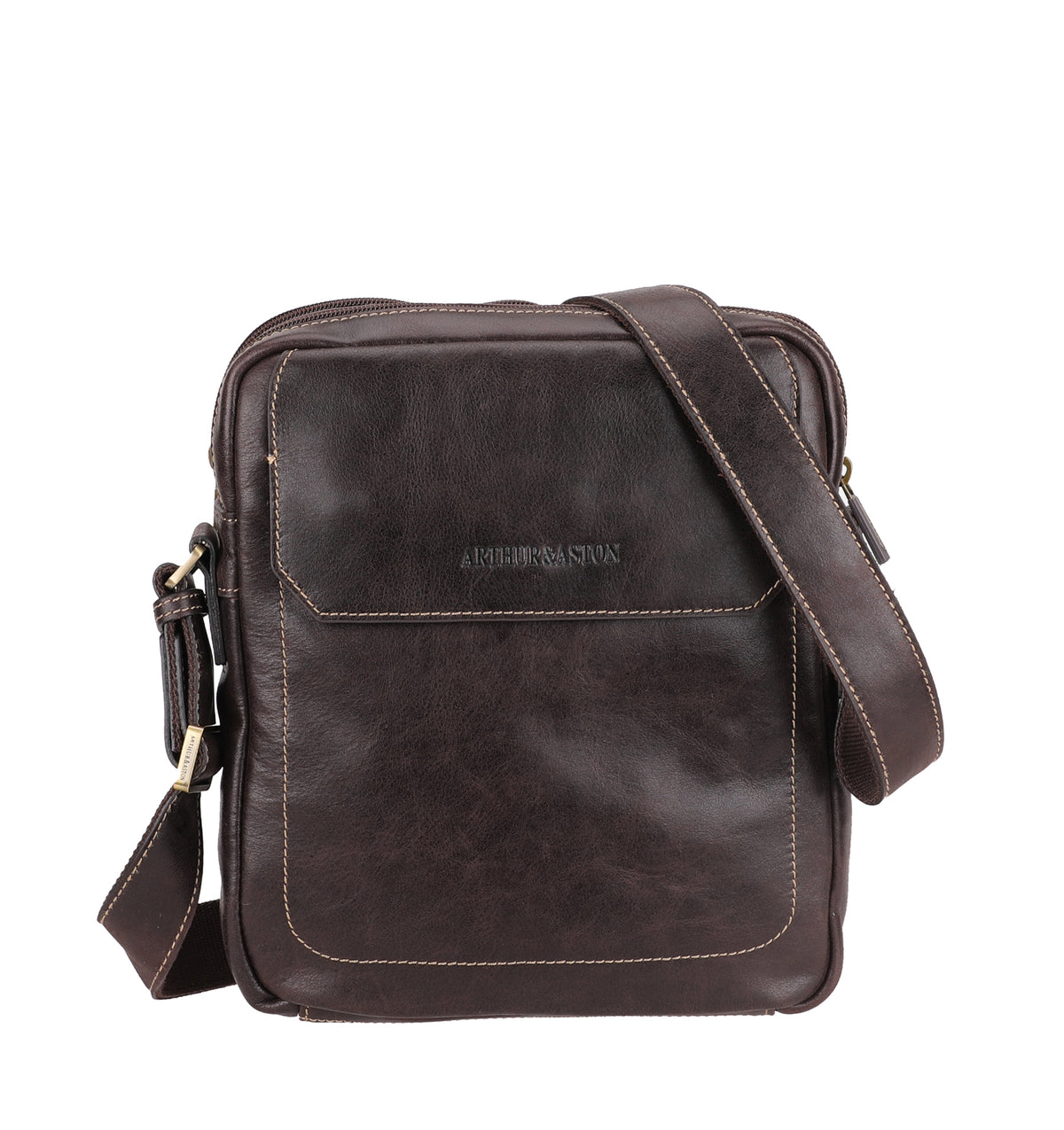 Martin Leather XL Crossbody Bag