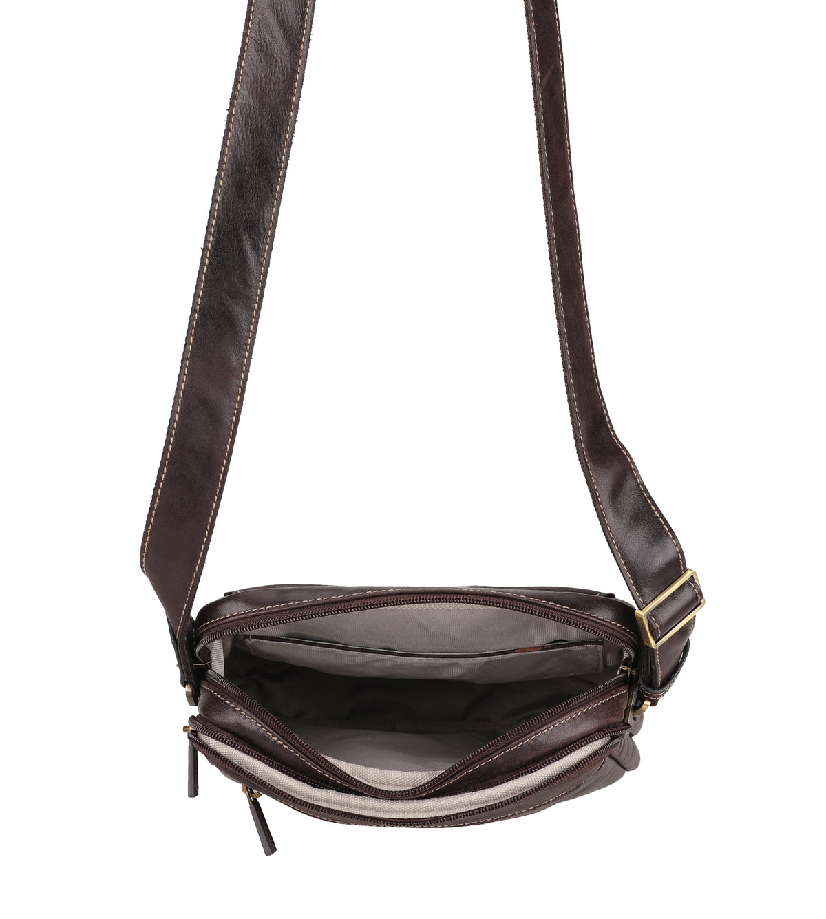 Martin Leather XL Crossbody Bag